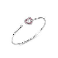 Bracelet Damiani Woman Belle Epoque in White Gold Diamante 0.10 Ct 20083246 - 20083246